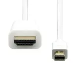 Videokaabli adapter ProXtend MDP-HDMI-002W 2m Mini DisplayPort Valge