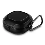 Tech-Protect Rough Carbon k&otilde;rvaklappide laadimiskarbi &uuml;mbris Samsung Galaxy Buds 2 Pro/2/Live/Pro jaoks, must