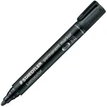 STAEDTLER Lumocolor Permanent-Marker 352, schwarz Strichst&auml;rke: ca. 2,0 mm, Rundspitze, wasserfest (352-9)