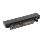 InLine SATA adapter, M/F, 22pin (15+7) allapoole nurga all