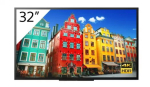Sony FW-32BZ30J1 digitaalse infokuvamise lamekuvar, 81,3 cm (32"), LCD, 4K Ultra HD 3840 x 2160, 300 cd/m&sup2;, Wi-Fi, 24/7, must