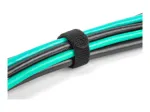 Takja-kinnitusega kaabliside DELOCK 19010 150x12mm must 10 tk