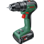 Bosch UniversalImpact 18V-60 juhtmeta l&ouml;&ouml;kpuur, 18 V, v&otilde;tmeta padrun, 2,0 Ah Li-Ion akuga, kohver, roheline/must