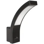 Seinavalgusti MACLEAN MCE343 LED modern disainiga, v&auml;lisfassaadivalgusti, mudel MCE343 B