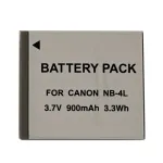 Laetav aku extra digital NB-4L Canoni seadmetele, liitium-ioon, asendab Canon NB-4L