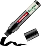 Marker Edding 52 EcoLine Must ots 4,0&ndash;15,0 mm, must tint, t&auml;idetav korpus