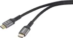 SpeaKa Professional HDMI-&uuml;henduskaabel HDMI-A-pistik pistik 5.00 m Must SP-13138300 8K UHD