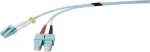 Renkforce RF-4755214 fiiberoptiline LWL-&uuml;henduskaabel [1x LC-pistik - 1x SC-pistik] 50/125 &micro; mitmemoodiline OM3 2,00 m (RF-4755214)