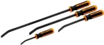 Bahco 2484T/S4 lamedaotsaliste kangide komplekt, 4 tk, 200 / 300 / 450 / 600 mm, l&auml;biv tera haamerdamiseks, kahekomponentne k&auml;epide