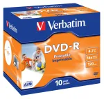 Verbatim 43521 t&uuml;hi DVD 4.7 GB DVD-R 10 tk