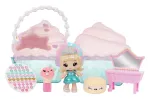 MGA Entertainment Yummiland Beauty Bag Playset + Lip Gloss nukk - Cupcake Beauty Bag
