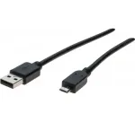 Hypertec 532457-HY USB-kaabel USB 2.0 3 m USB A Micro-USB B Must
