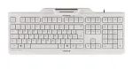 CHERRY KC 1000 SC klaviatuur universaalne USB AZERTY Belgia valge