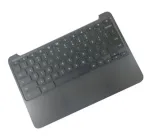 S&uuml;learvuti korpuse p&otilde;hi Nordilise klaviatuuriga HP 917442-DH1 HP Chromebook 11 G5 jaoks, must