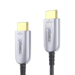 FiberX HDMI-kaabel FX-I350-015 15m t&uuml;&uuml;p A isane 2.0 18Gbit/s must h&otilde;bedane