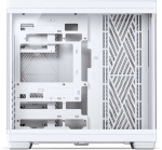 PC-korpus Jonsbo TK-4 Valge Midi-Tower ATX karastatud klaasiga, valge
