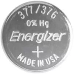 &Uuml;hekordne patarei Energizer 377/376 h&otilde;beoksiid 1,55 V, 1 tk