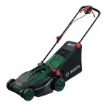Bosch Rotak 18V-2-38 Akumuruniiduk &mdash; 36 V (2x18 V), 38 cm l&otilde;ikelaius, 40 L kast, 2x 4,0 Ah aku + laadija