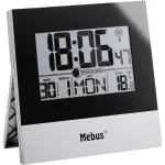 Mebus 41787 Raadiojuhitav seinakell, h&otilde;be/valge, 30 cm, DCF77