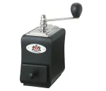 Zassenhaus Coffee Mill Santiago Black - Manual Conical Burr Grinder, Beechwood, 50g Capacity