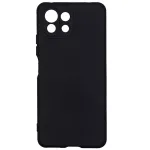 Evelatus Xiaomi Mi 11 Lite / 11 Lite 5G / 11 Lite 5G NE Nano Silikoonkate Soft Touch TPU Must