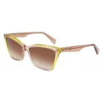 LIU JO naiste LJ796S-279 kassisilm p&auml;ikeseprillid Havana pruun gradient 58mm