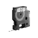 DYMO autentsed D1 sildid | must tr&uuml;kk valgel lindil | 6 mm x 7 m | isekleepuvad sildid LabelManageri sildivalmistajatele | valmistatud Euroopas