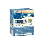 BOZITA Purely Pat&eacute; Duoprotein veiseliha ja p&otilde;hjap&otilde;der - m&auml;rg koeratoit - 370g