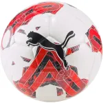 PUMA Orbita 5 h&uuml;briidjalgpall valge ja punane 83783 02 5