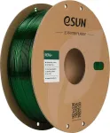ESUN PETG+ 1,75mm l&auml;bipaistev roheline 1kg paberrull 3D-printeri filament PETG+175T-G1P1