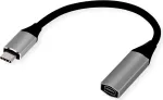 SECOMP STANDARD USB-C to Mini DisplayPort 1.2 adapterkaabel, 0,2 m, must S3216
