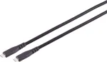 S CONN MAXIMUM CONNECTIVITY USB-C - USB-C kaabel 3.2 Gen 2x2, 20Gbps, 100W, 0,5m, must 13-57015