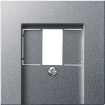 Gira kate TAE pistikupesale, System 55, alumiinium 027626