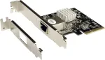 EXSYS EX-6061-2 kahe pordiga 10GbE PCIe x4 madala profiiliga v&otilde;rguadapter