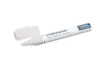 EUROPEL Kriidimarker 6 mm, valge, &uuml;mar/kiilotsik, blisterpakend (1 tk) 356505