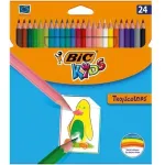 V&auml;rvipliiatsid BIC TROPICOLORS 24 v&auml;rvi 022510