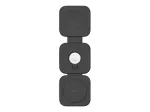 Belkin BoostCharge Pro k&otilde;rvaklapid nutitelefon nutikell must USB juhtmevaba kiirlaadimine