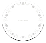 Krinner kriimustus- ja pritsmekaitse matt, 60 cm, valge (91106)