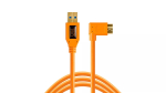 USB-kaabel Tether Tools CU61RT15-ORG 4,6m USB 3.2 Gen 1 Micro-USB B oranž