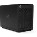 OWC ThunderBay 4 - RAID 5 (must, 4-kohaline salvestuskorpus kahe Thunderbolt 3 pordiga)