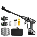 Harjadeta survepesur, 3500 W, 200 bar, hall, 2 akut ja laadija, 22 L &auml;mbriga