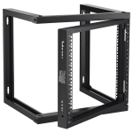 9U seinakinnitusriiul 68,04 kg avatud raamiga serveri v&otilde;rguriiul, 530 x 450 x 520 mm