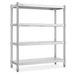 Roostevabast terasest riiul, 150 kg, 118,9 x 47 cm, 149,7 kg