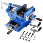 Cross Slide Drill Press Vise, 15,2 cm