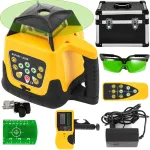 Rotary Laser Level Green Beam 500m ulatusega kalle reguleeritav 360&deg; p&ouml;&ouml;rlemist&auml;psus