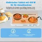 3-&uuml;hes elektriline soojendusn&otilde;u temperatuuri regulaatoriga kuni 150 ℃ 450 W toidusoojendaja 9 l