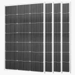 4PCS 100 W monokristallilised p&auml;ikesepaneelid, 4 tk