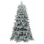 180 cm eelvalgustusega hingedega kunstkuusk 130 LED-tulega, 616 oksaga, 8 valgustusrežiimiga