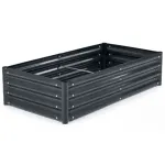 Tsingitud k&otilde;rgpeenar 123 x 64 x 29 cm metallist lillekast &otilde;ue - hall