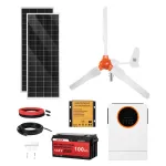12V 600W p&auml;ikeseenergiakomplekt, 600 W, 2 tk